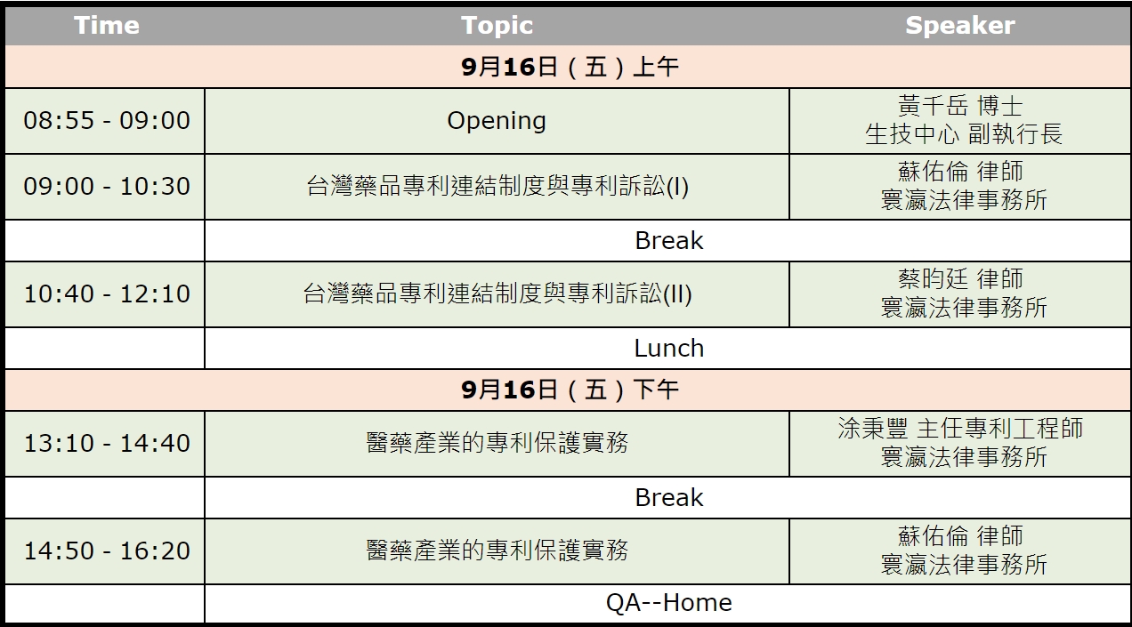 法律實務課程9/16議程